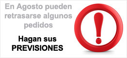 pedidos en agosto