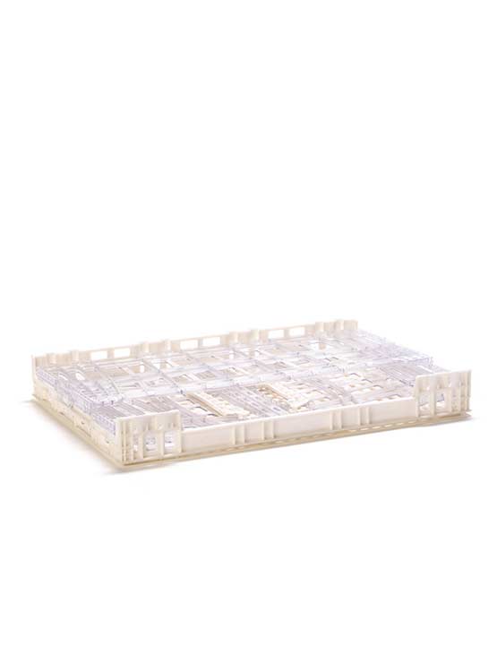 Cajas plegables de plástico transparente